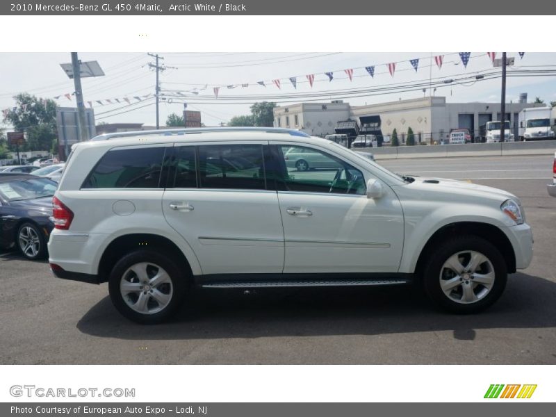 Arctic White / Black 2010 Mercedes-Benz GL 450 4Matic