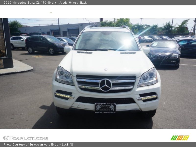 Arctic White / Black 2010 Mercedes-Benz GL 450 4Matic
