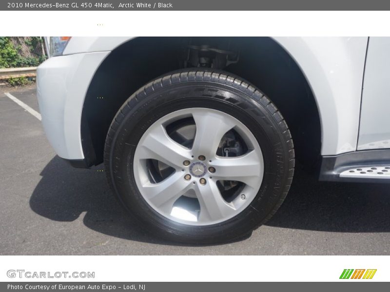 Arctic White / Black 2010 Mercedes-Benz GL 450 4Matic