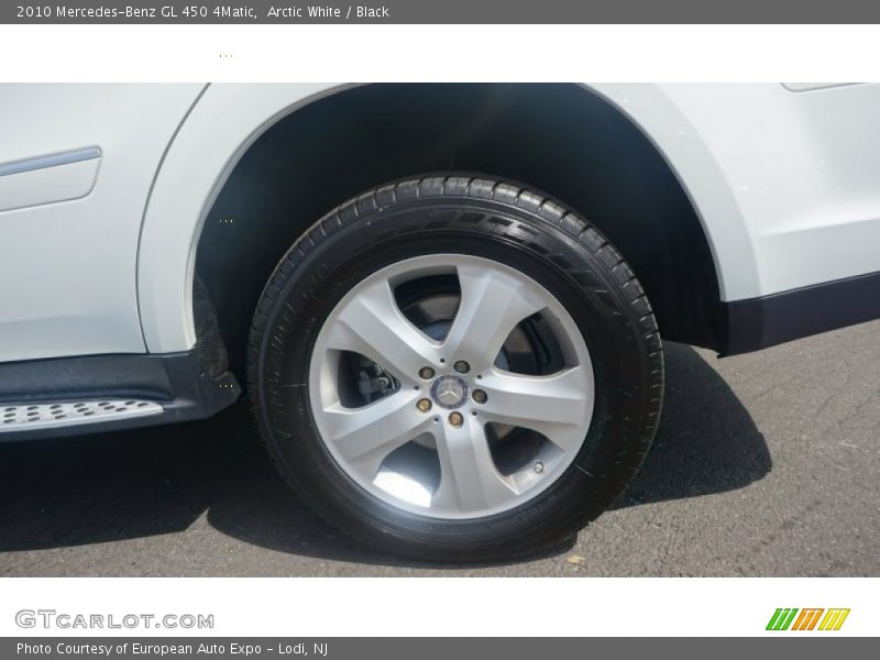 Arctic White / Black 2010 Mercedes-Benz GL 450 4Matic