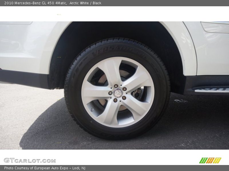 Arctic White / Black 2010 Mercedes-Benz GL 450 4Matic