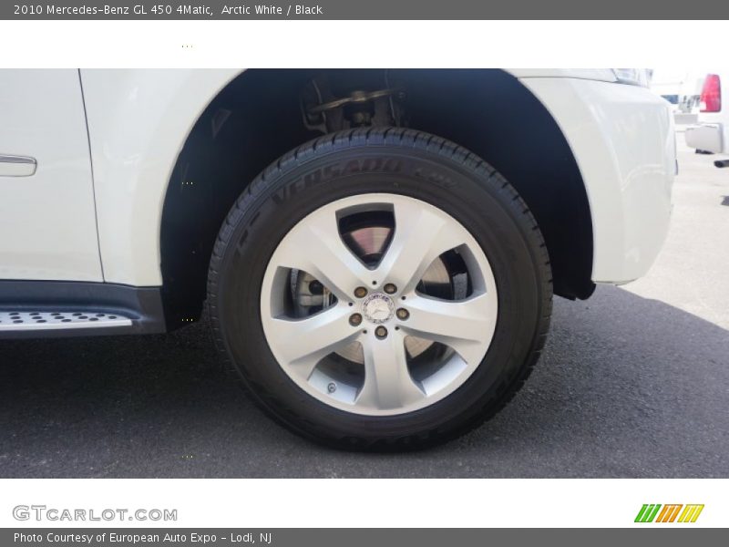 Arctic White / Black 2010 Mercedes-Benz GL 450 4Matic