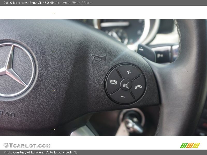 Arctic White / Black 2010 Mercedes-Benz GL 450 4Matic