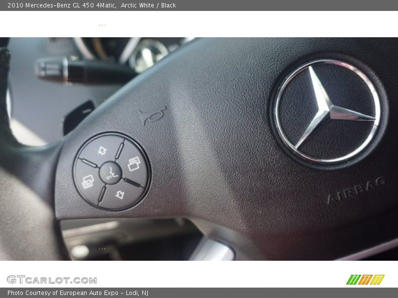 Arctic White / Black 2010 Mercedes-Benz GL 450 4Matic