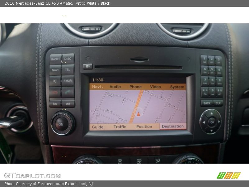 Arctic White / Black 2010 Mercedes-Benz GL 450 4Matic