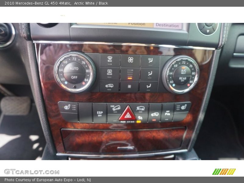 Arctic White / Black 2010 Mercedes-Benz GL 450 4Matic