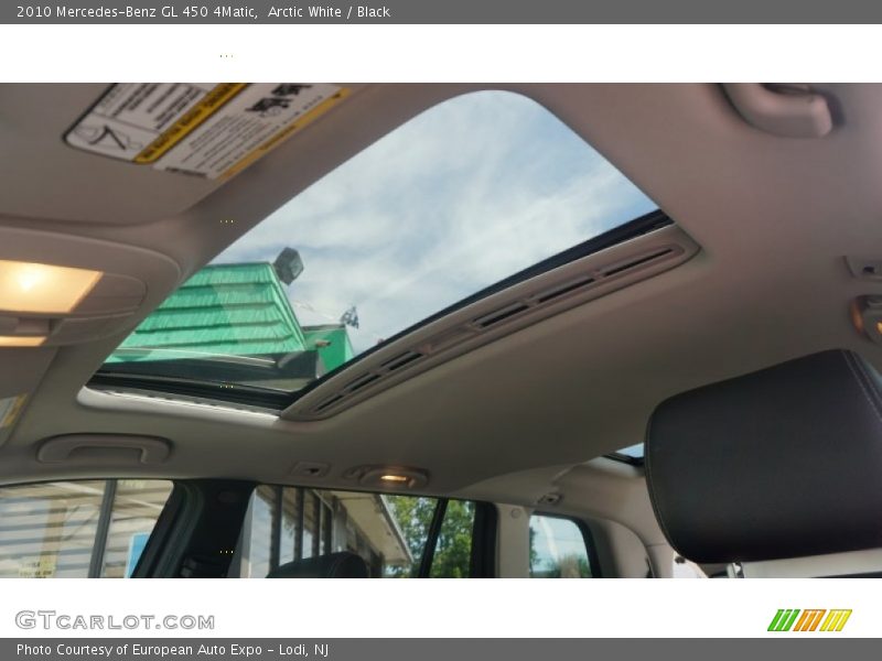 Arctic White / Black 2010 Mercedes-Benz GL 450 4Matic
