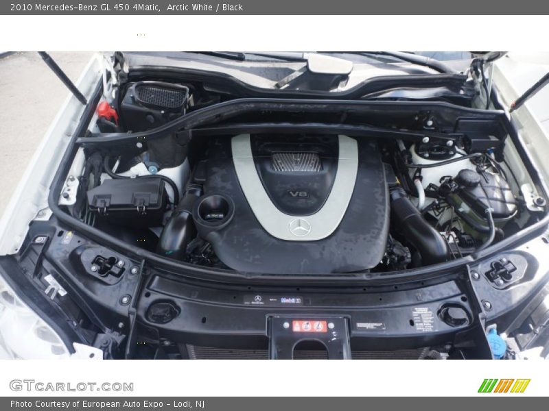 Arctic White / Black 2010 Mercedes-Benz GL 450 4Matic