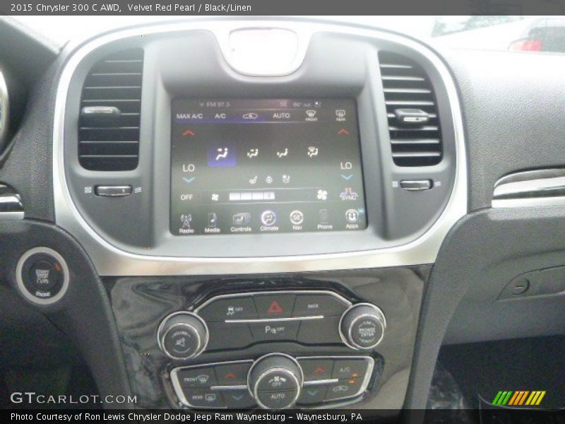 Controls of 2015 300 C AWD