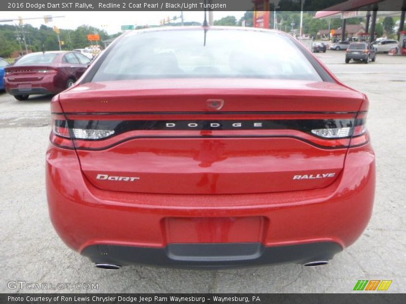Redline 2 Coat Pearl / Black/Light Tungsten 2016 Dodge Dart SXT Rallye