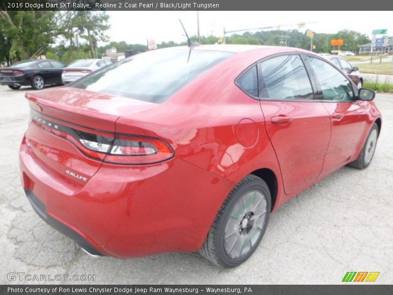 Redline 2 Coat Pearl / Black/Light Tungsten 2016 Dodge Dart SXT Rallye
