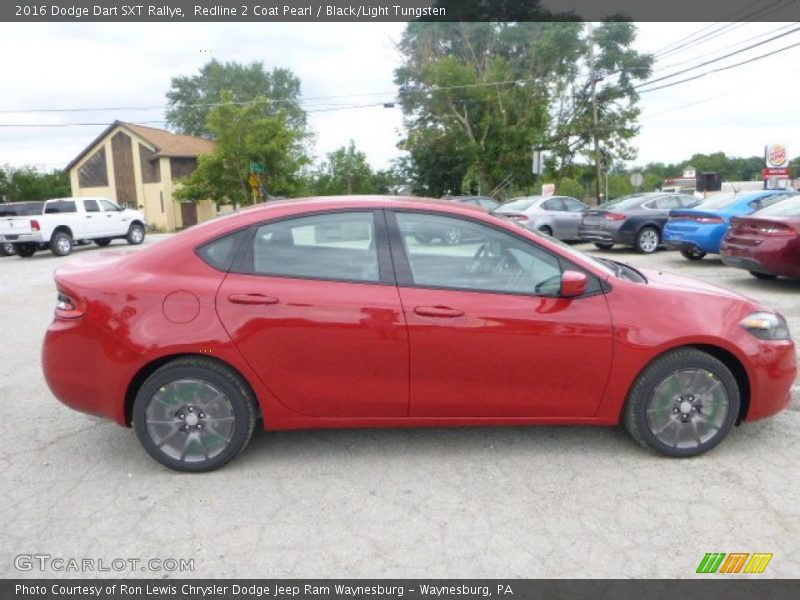 Redline 2 Coat Pearl / Black/Light Tungsten 2016 Dodge Dart SXT Rallye