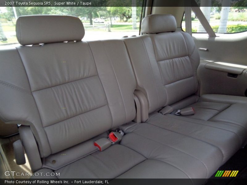Rear Seat of 2007 Sequoia SR5