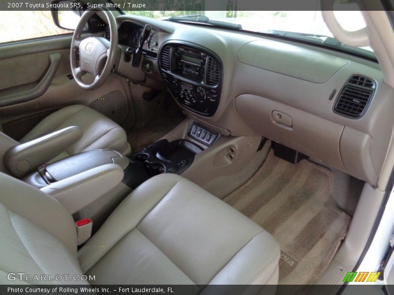  2007 Sequoia SR5 Taupe Interior