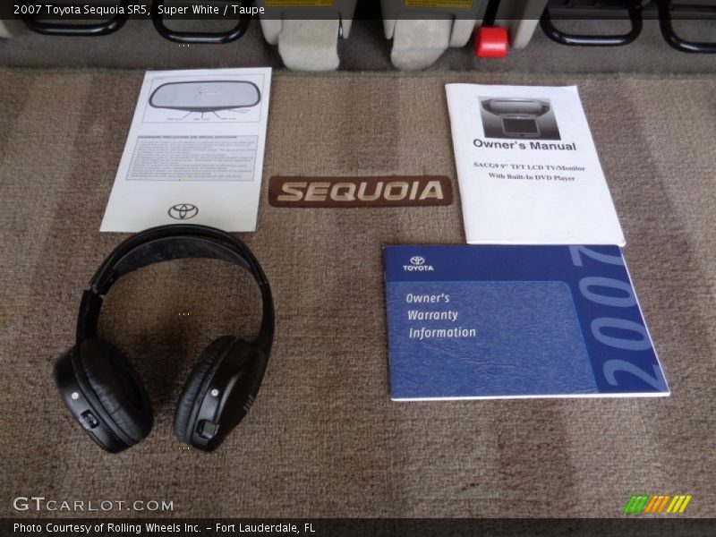 Books/Manuals of 2007 Sequoia SR5