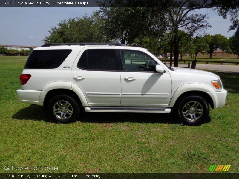  2007 Sequoia SR5 Super White