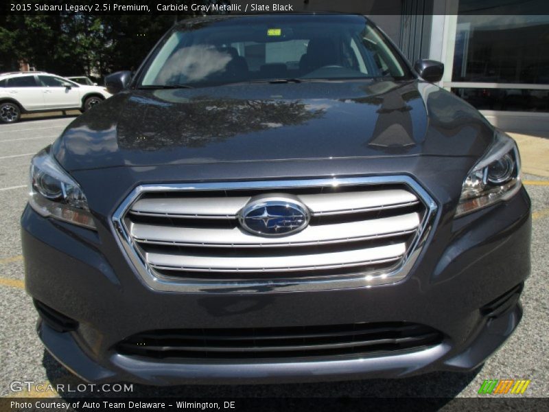 Carbide Gray Metallic / Slate Black 2015 Subaru Legacy 2.5i Premium