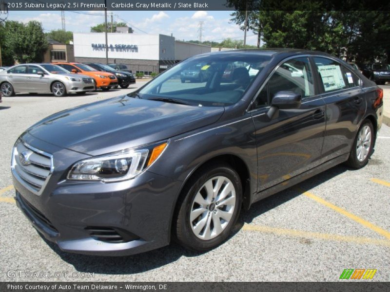 Carbide Gray Metallic / Slate Black 2015 Subaru Legacy 2.5i Premium
