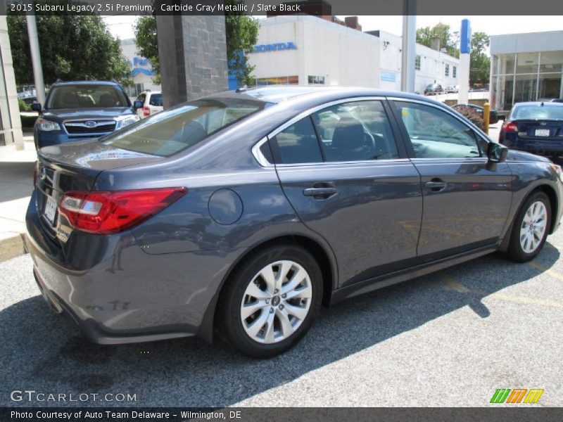 Carbide Gray Metallic / Slate Black 2015 Subaru Legacy 2.5i Premium