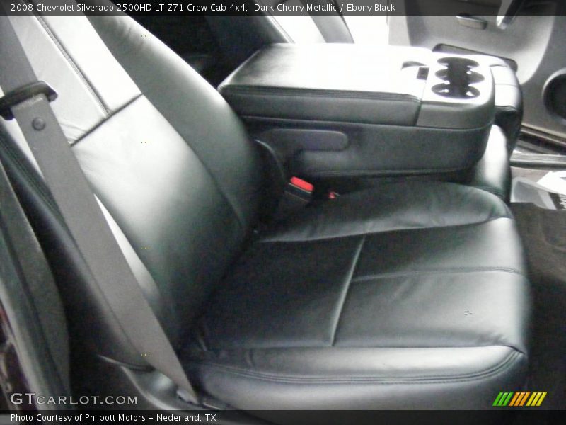 Dark Cherry Metallic / Ebony Black 2008 Chevrolet Silverado 2500HD LT Z71 Crew Cab 4x4