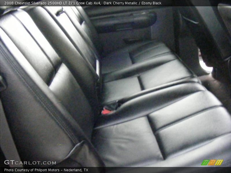 Dark Cherry Metallic / Ebony Black 2008 Chevrolet Silverado 2500HD LT Z71 Crew Cab 4x4