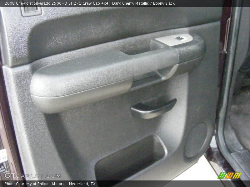 Dark Cherry Metallic / Ebony Black 2008 Chevrolet Silverado 2500HD LT Z71 Crew Cab 4x4