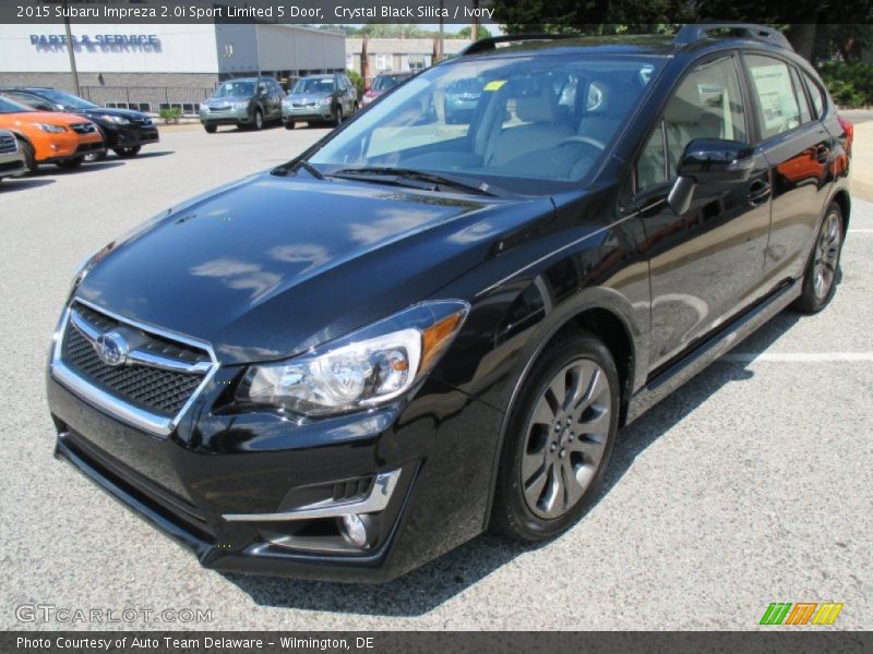Crystal Black Silica / Ivory 2015 Subaru Impreza 2.0i Sport Limited 5 Door