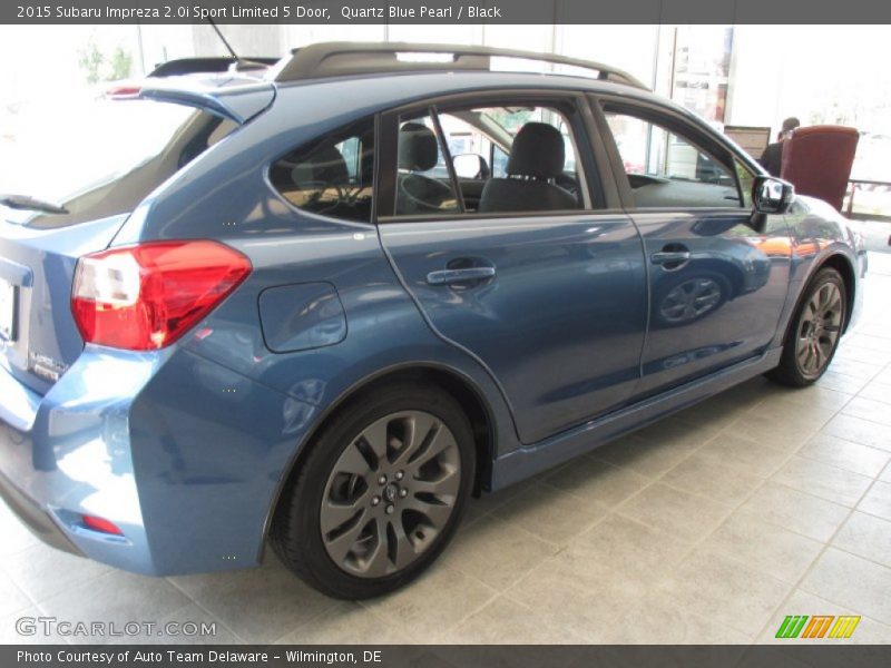 Quartz Blue Pearl / Black 2015 Subaru Impreza 2.0i Sport Limited 5 Door