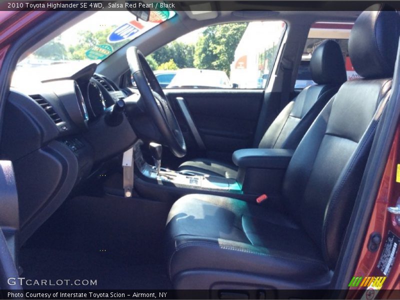 Salsa Red Pearl / Black 2010 Toyota Highlander SE 4WD