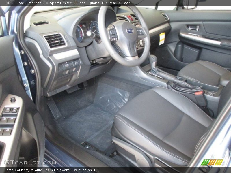 Quartz Blue Pearl / Black 2015 Subaru Impreza 2.0i Sport Limited 5 Door
