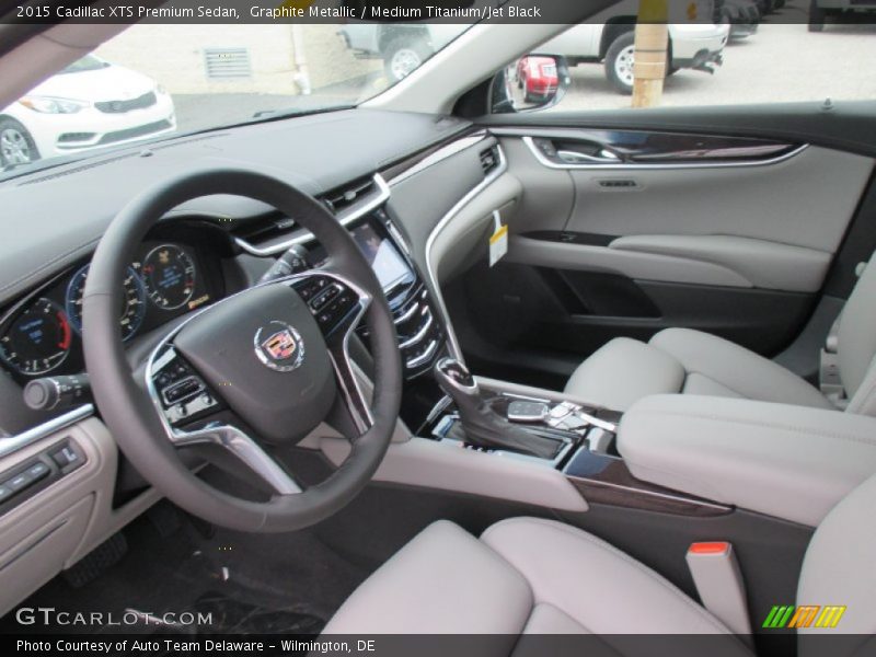 Medium Titanium/Jet Black Interior - 2015 XTS Premium Sedan 