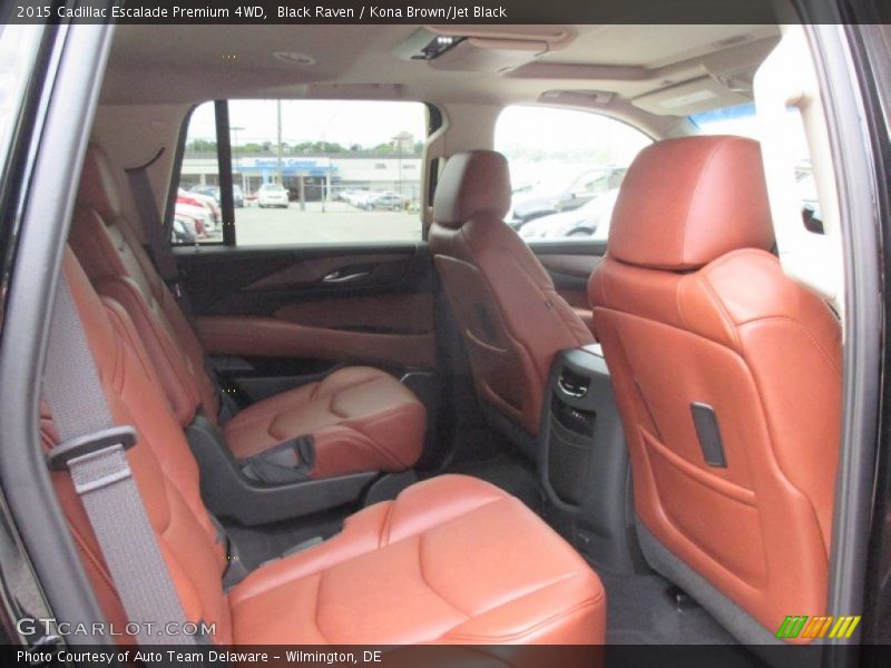 Rear Seat of 2015 Escalade Premium 4WD
