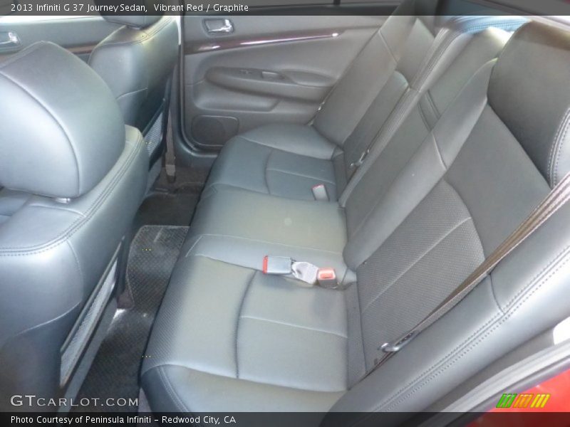 Vibrant Red / Graphite 2013 Infiniti G 37 Journey Sedan