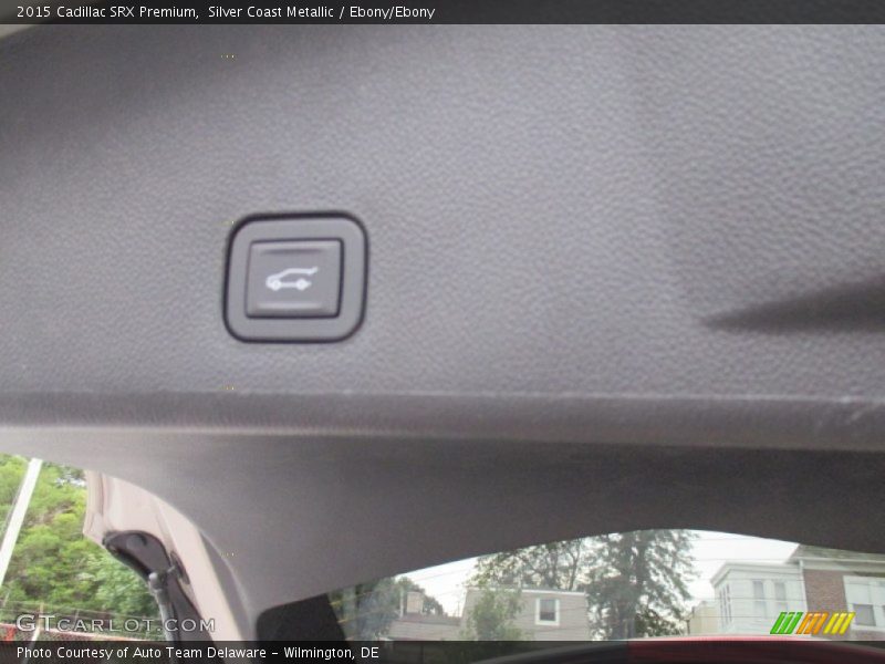 Silver Coast Metallic / Ebony/Ebony 2015 Cadillac SRX Premium