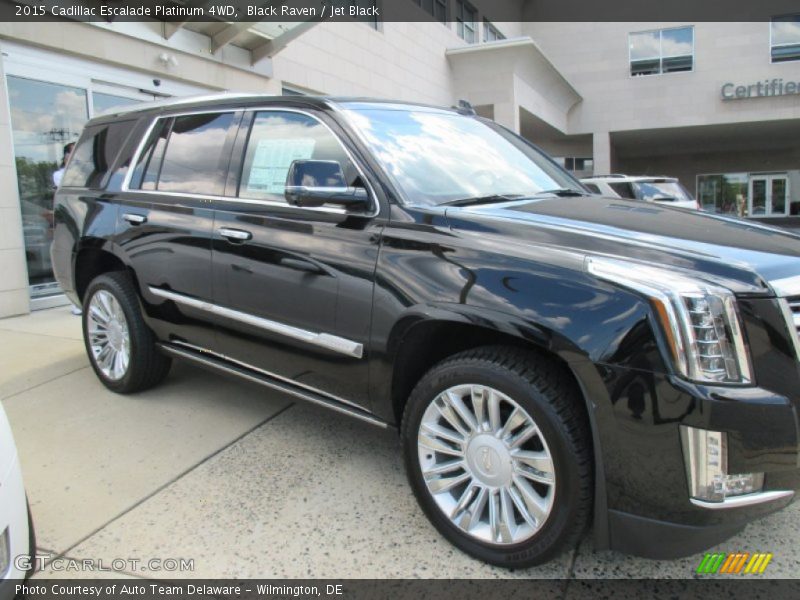 Black Raven / Jet Black 2015 Cadillac Escalade Platinum 4WD