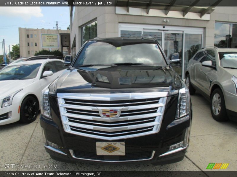 Black Raven / Jet Black 2015 Cadillac Escalade Platinum 4WD