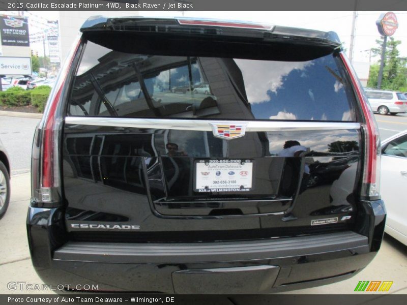 Black Raven / Jet Black 2015 Cadillac Escalade Platinum 4WD