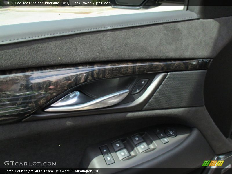 Black Raven / Jet Black 2015 Cadillac Escalade Platinum 4WD