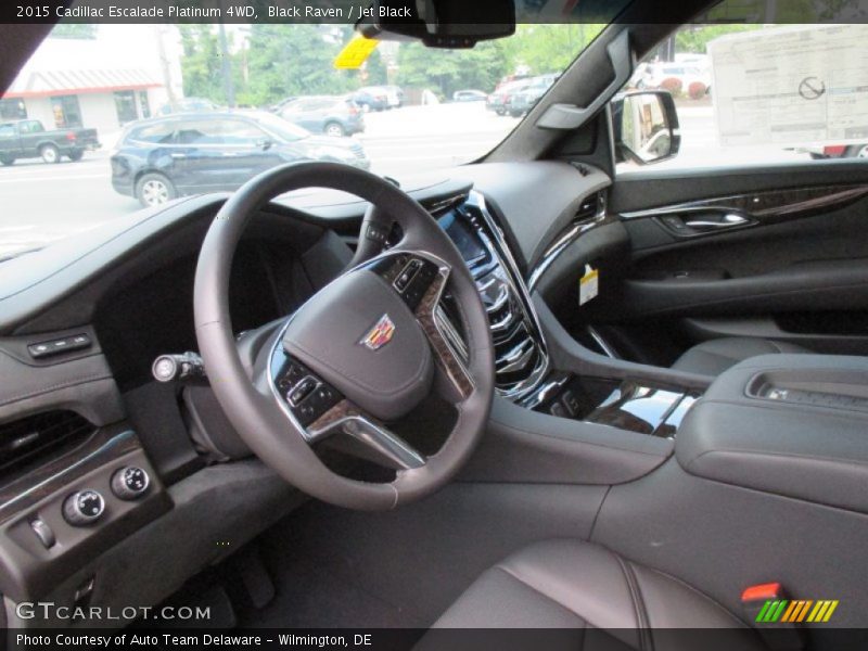 Black Raven / Jet Black 2015 Cadillac Escalade Platinum 4WD