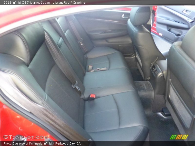 Vibrant Red / Graphite 2013 Infiniti G 37 Journey Sedan