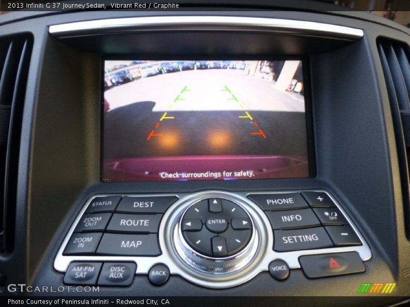 Vibrant Red / Graphite 2013 Infiniti G 37 Journey Sedan