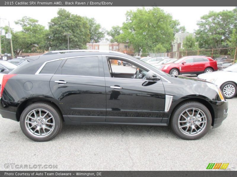 Black Raven / Ebony/Ebony 2015 Cadillac SRX Premium AWD