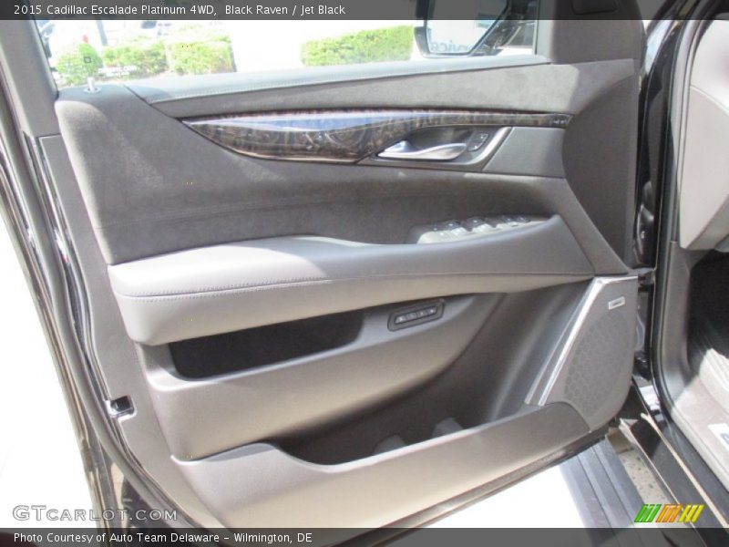 Black Raven / Jet Black 2015 Cadillac Escalade Platinum 4WD