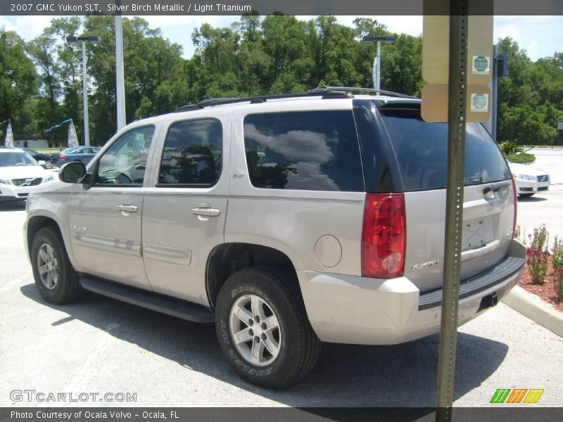 Silver Birch Metallic / Light Titanium 2007 GMC Yukon SLT