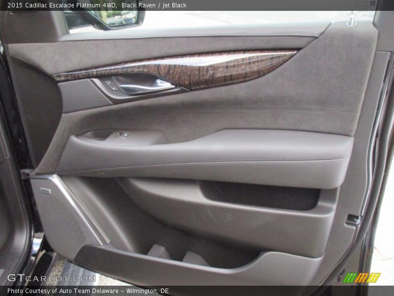 Black Raven / Jet Black 2015 Cadillac Escalade Platinum 4WD