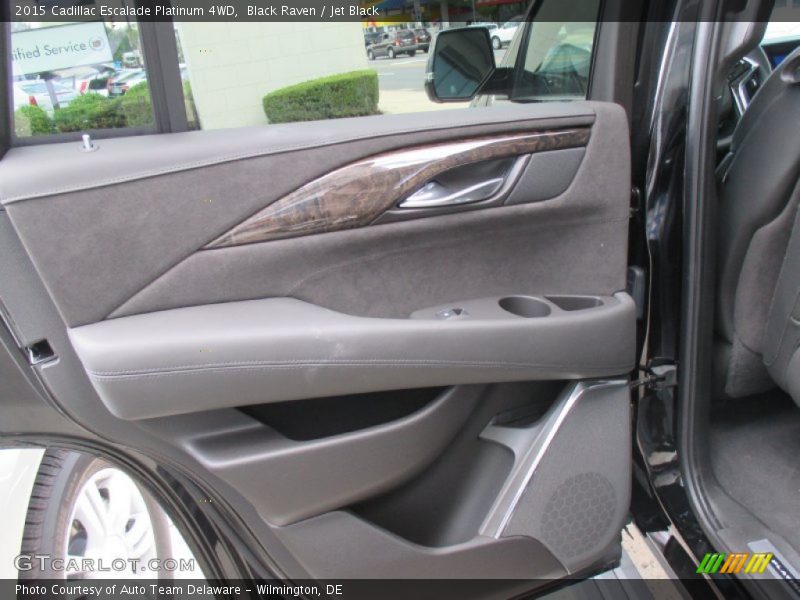 Black Raven / Jet Black 2015 Cadillac Escalade Platinum 4WD