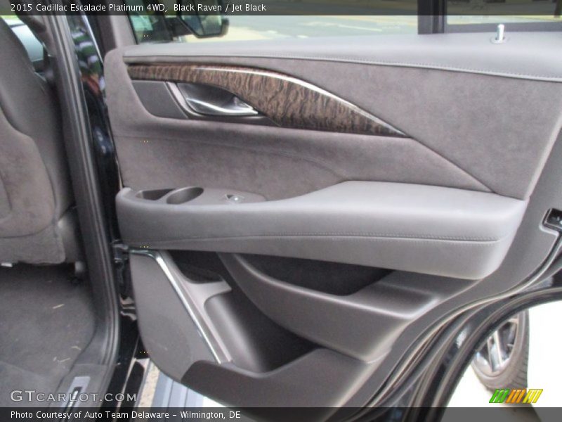 Black Raven / Jet Black 2015 Cadillac Escalade Platinum 4WD