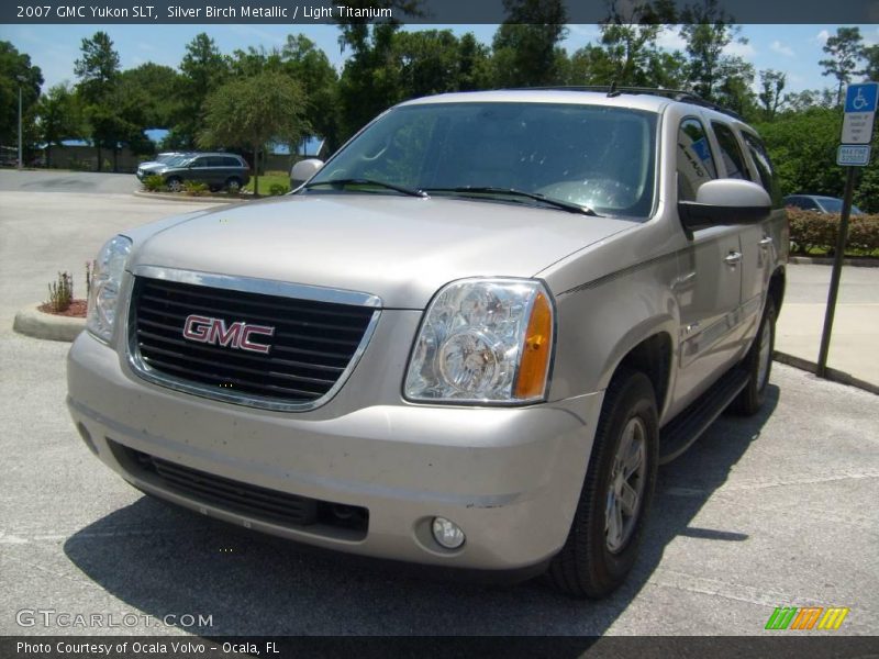 Silver Birch Metallic / Light Titanium 2007 GMC Yukon SLT