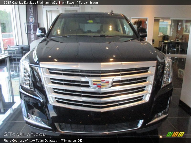 Black Raven / Tuscan Brown 2015 Cadillac Escalade Platinum 4WD