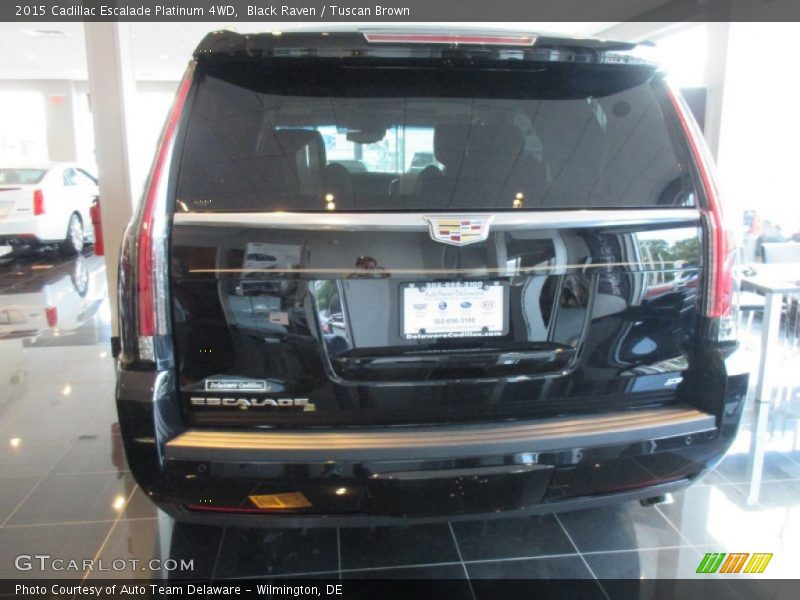 Black Raven / Tuscan Brown 2015 Cadillac Escalade Platinum 4WD